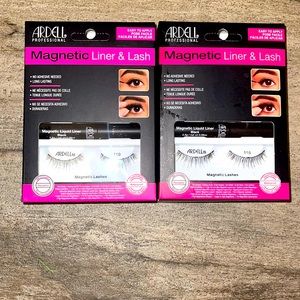 Magnetic liner and lash